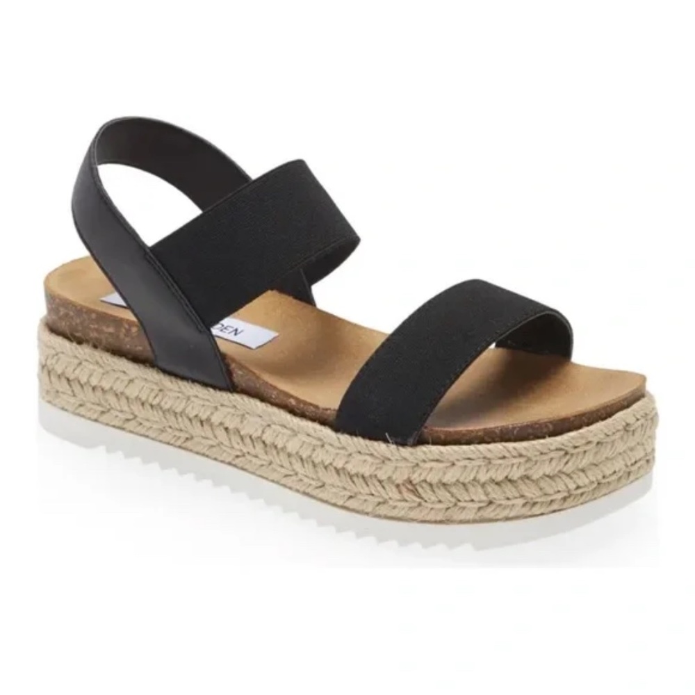 Steve Madden Jaklin Espadrille Platform Sandal Women's Size 8